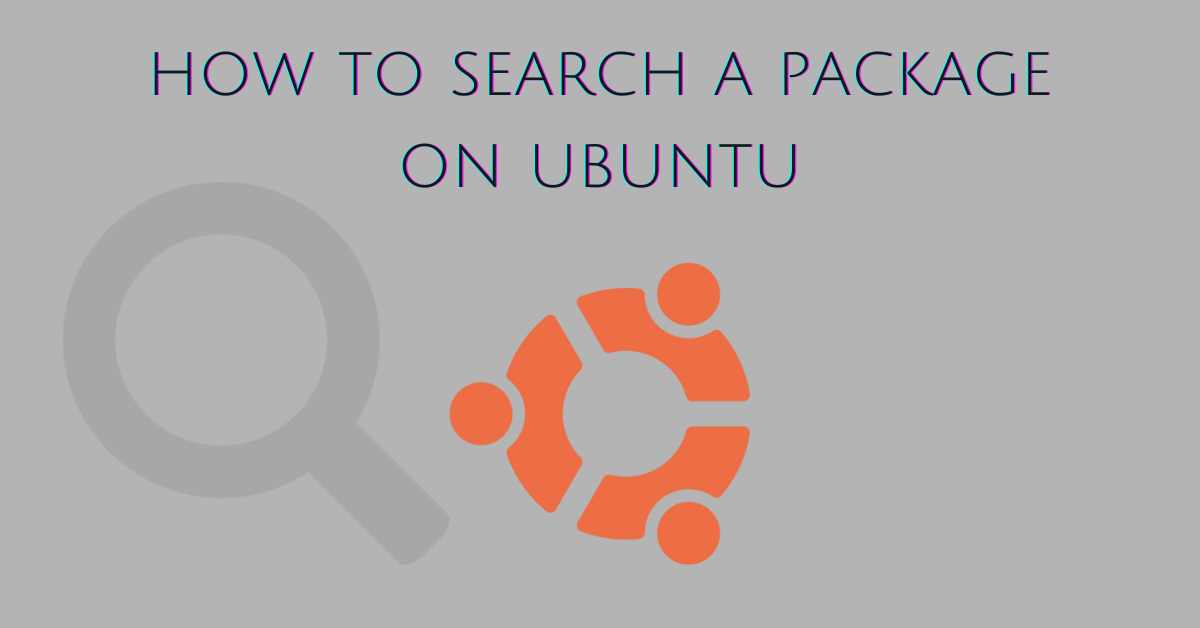 How to search a package on Ubuntu
