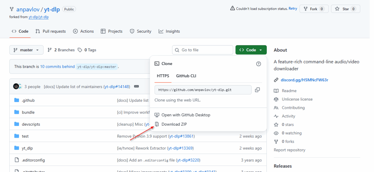 fix yandex data_raw extraction error in yt-dlp