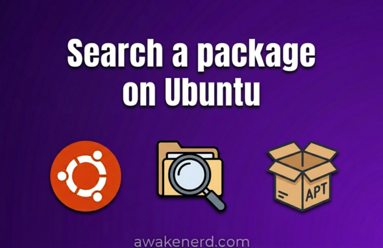 How to search a package on Ubuntu